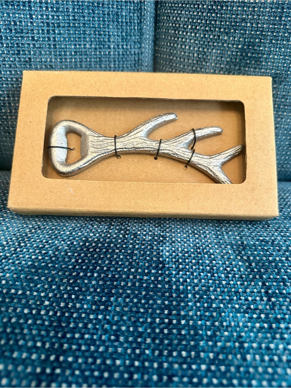 Silver Antler Bottle Opener